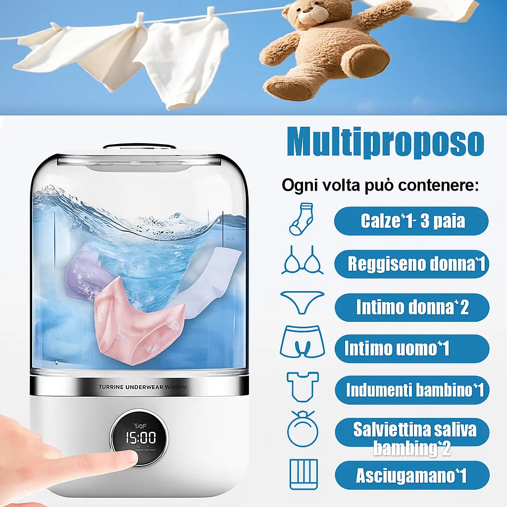 Mini lavatrice ricaricabile